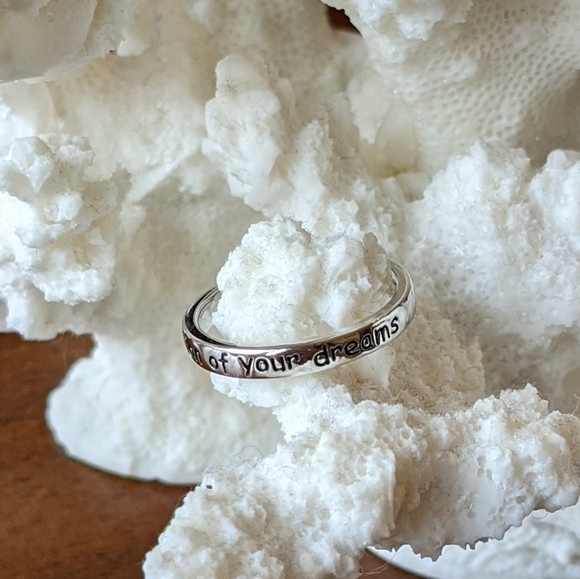 Sterling silver ring - "Go confidently..." - Picture 4 of 10